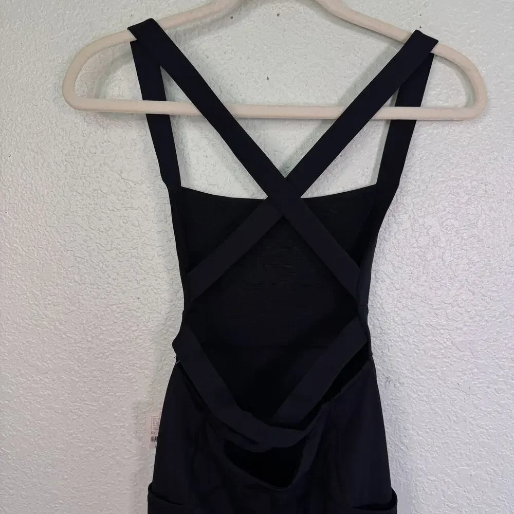 Free People Movement My High Jumpsuit Womens XS One Piece Lounge FP Move NEW